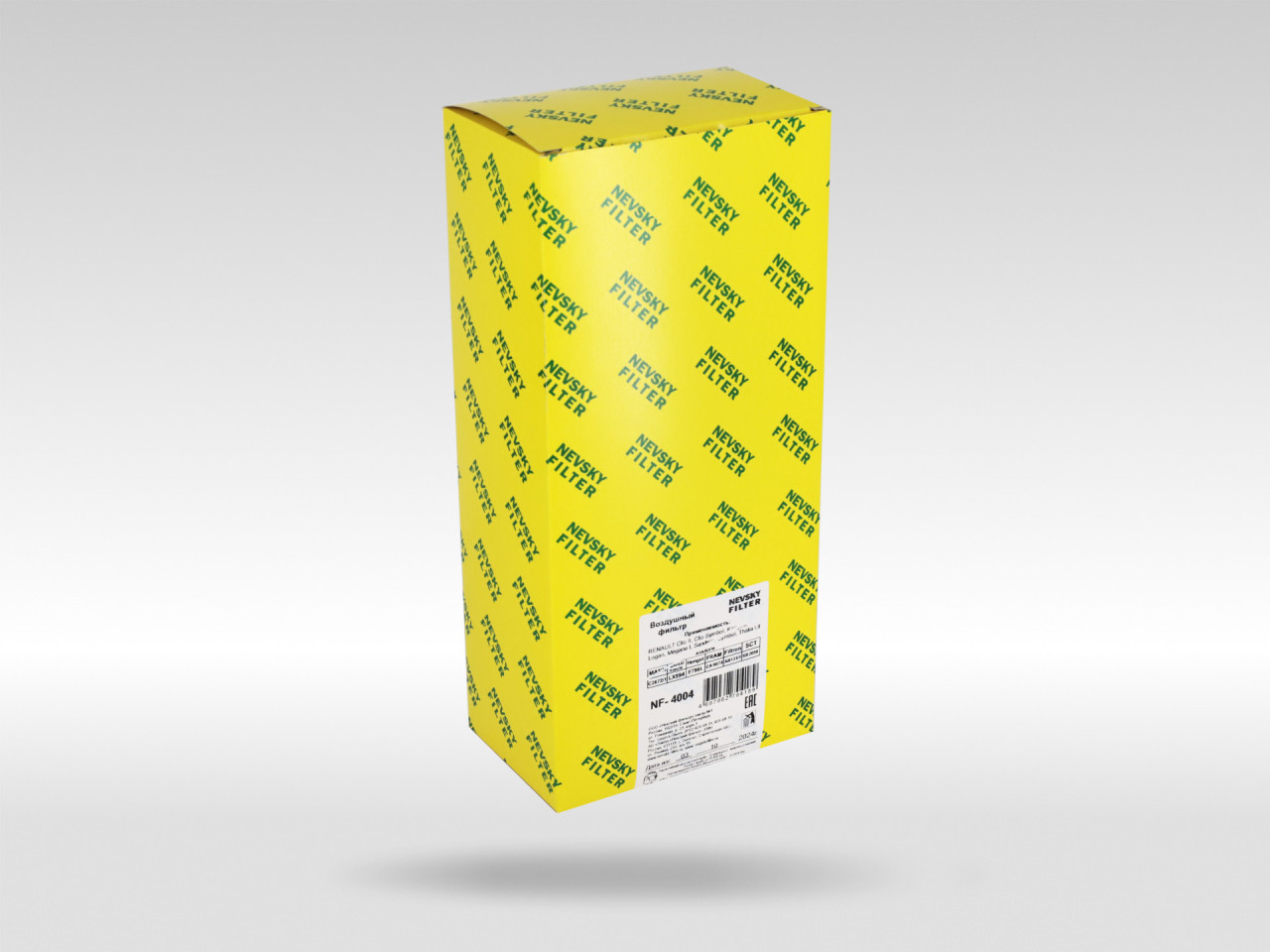 Воздушный фильтр фильтр NEVSKY FILTER NF4004