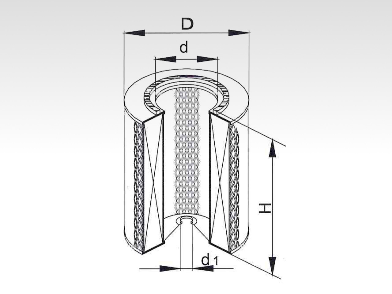 Воздушный фильтр фильтр NEVSKY FILTER NF4591