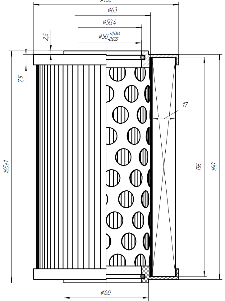 Топливный фильтр фильтр NEVSKY FILTER NF402.014Б