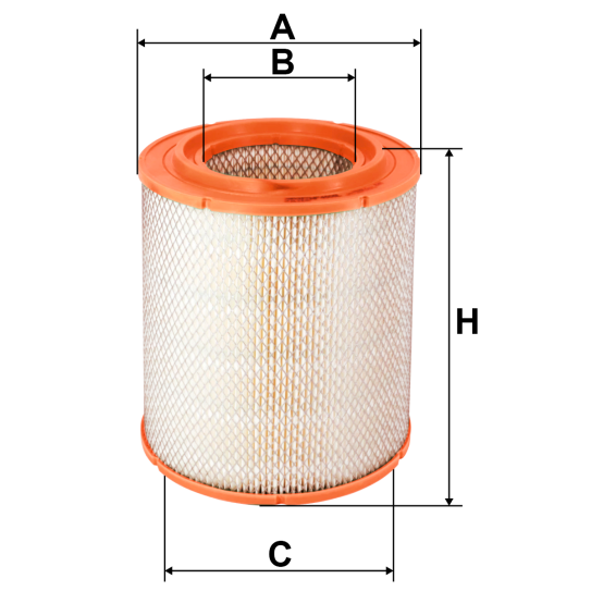 Размеры фильтра NF4530 NEVSKY FILTER